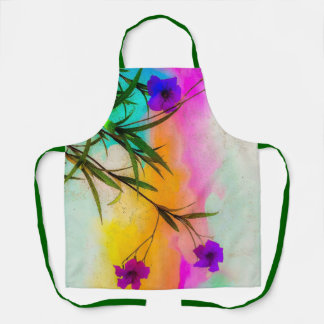 Delantal Color de amor de Petunias mexicanas