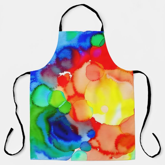 Delantal Color del agua (Anverso)