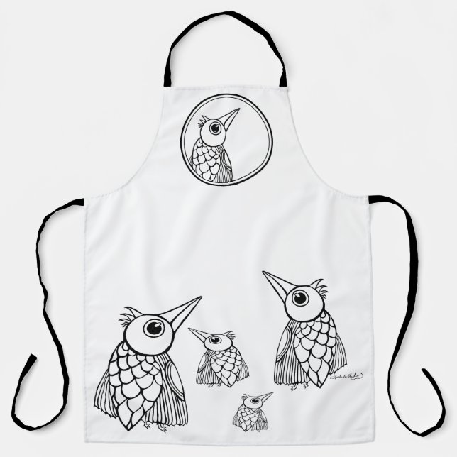 Delantal Color del diseño de la plataforma (Anverso)