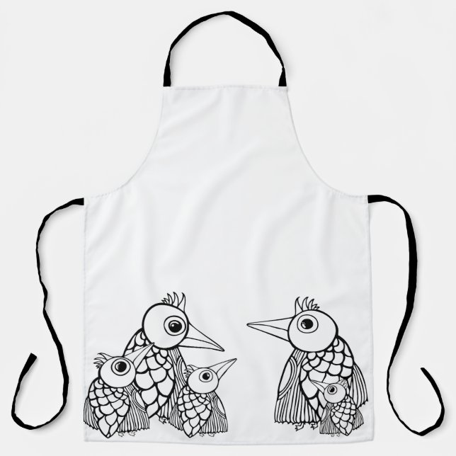 Delantal Color del diseño de la plataforma (Anverso)