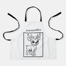 Color Rudolf Reindeer Personalizado