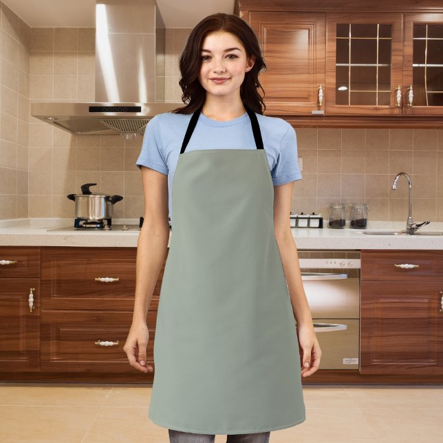 Delantal Color sólido del sabio del desierto (Subido por el creador)