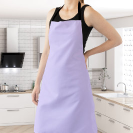 Delantal Color sólido pastel Lilac | Clásica | Elegante