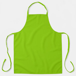 Delantal Color Sólido Verde Brat