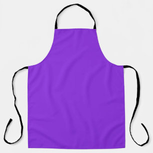 Delantal Color violeta simple Monocromo sencillo violeta