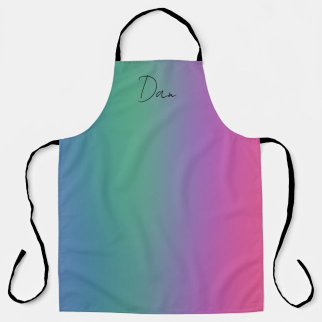Delantal Colores blandos Apron Large (Anverso)