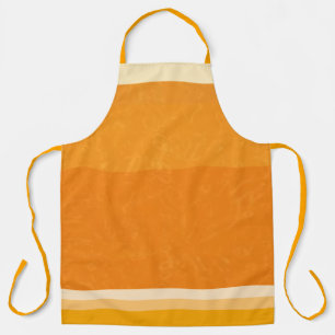 Delantal Colores de Rodaja de Fruta de Naranja Cítrica Jugo