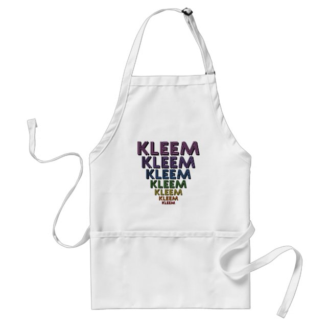 Delantal Colores del Chakra Kleem (Frente)