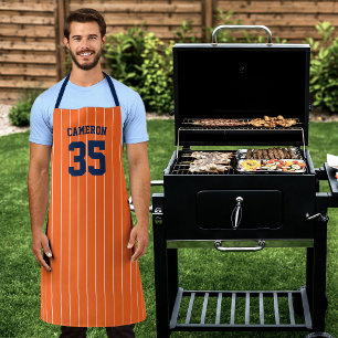 Delantal Colores totalmente editables Nombre de franjas de 