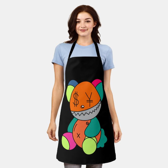 Delantal Colorful bear (Gastado)