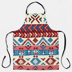 Delantal Colorido patrón tribal dibujado a mano