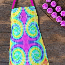 Delantal Colorido Personalizado hippie trippy