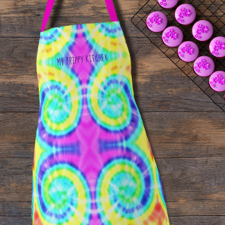 Delantal Colorido Personalizado hippie trippy