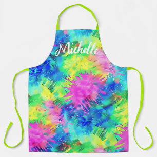 Delantal Colorido tinte personalizado