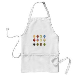 Delantal coloridos huevos de Pascua