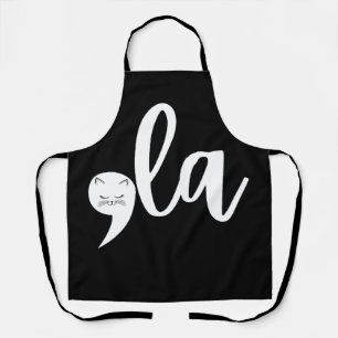 Delantal Coma del gato retro La Kamala Harris 2024