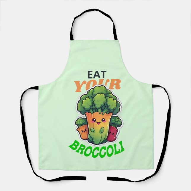 Delantal Come Tu Broccoli (Anverso)