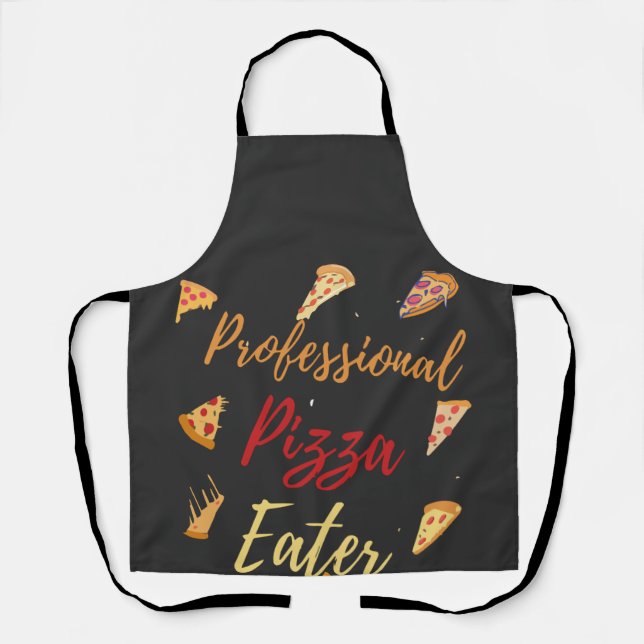 Delantal Comedor de pizza profesional (Anverso)
