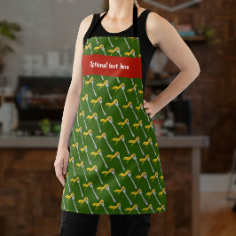 Delantal Comida italiana - Tormenta de espagueti en la horq