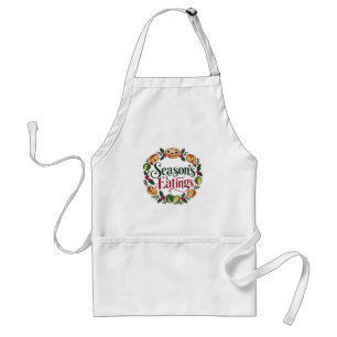 Delantal Comidas de Temporada Camiseta Divertida de Navidad