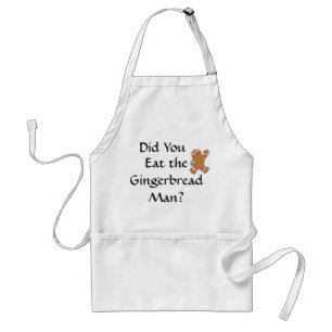Delantal ¿Comiste el Apron del Hombre de Gingerbread?