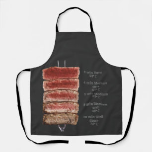 DELANTAL CÓMO COCINAR STEAK