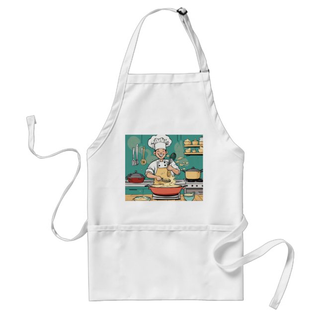 Delantal Compañero del chef: El último apron de cocina" (Frente)