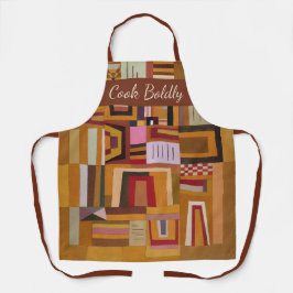 Delantal Compensation, Kandinsky Inspired Geometric Art