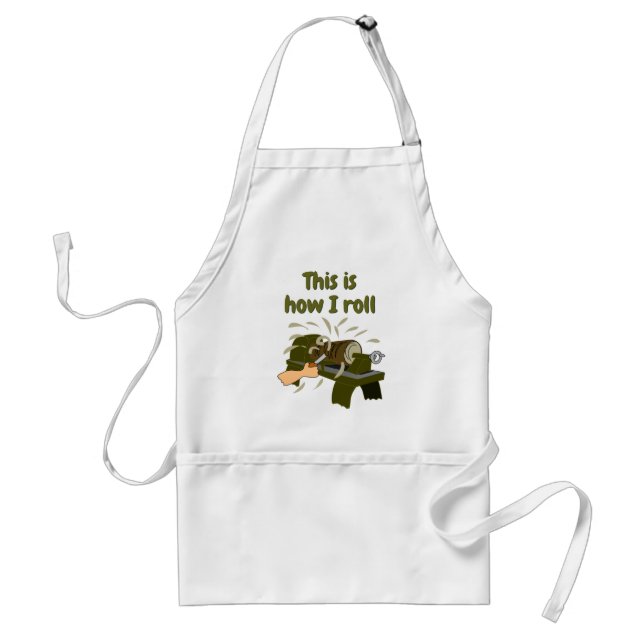 Delantal Comprar Apron para Woodturner Cómo hago funcionar  (Frente)