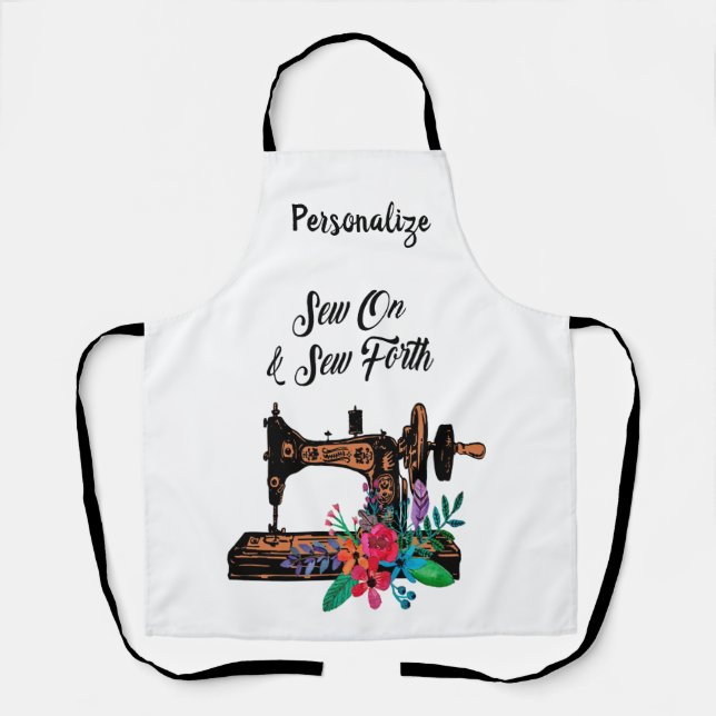 Delantal Comprimido y sembrado de humo para la costura (Anverso)