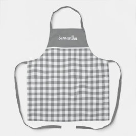 Delantal Comprobación Personalizada De La Placa De Búfalo G