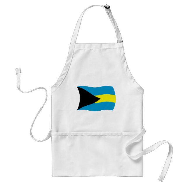Delantal con Bandera de Bahamas (Frente)