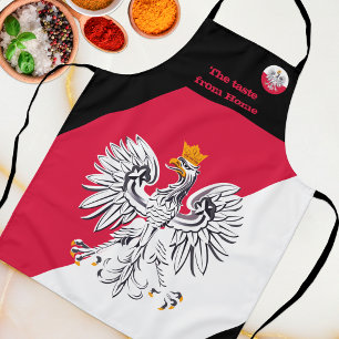 Delantal con bandera polaca, Sabor de casa, Poloni