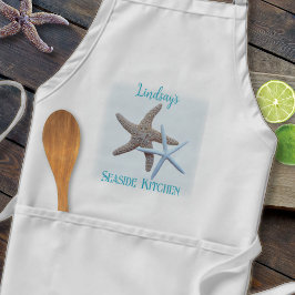 Delantal con Bolsillos Starfish Coastal Kitchen