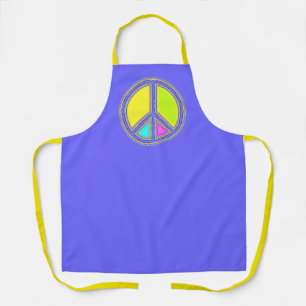 Delantal Con colores rellenados Firma PEACE 1