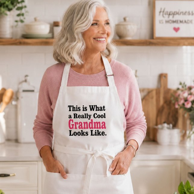 Delantal con el aspecto de abuela realmente genial (Subido por el creador)