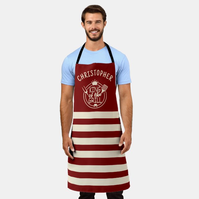 Delantal con Estampado Completo (Gastado)