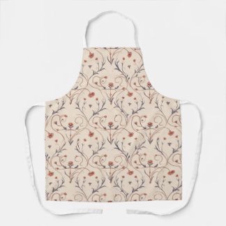Delantal con estampado de Amour Vine, mediano