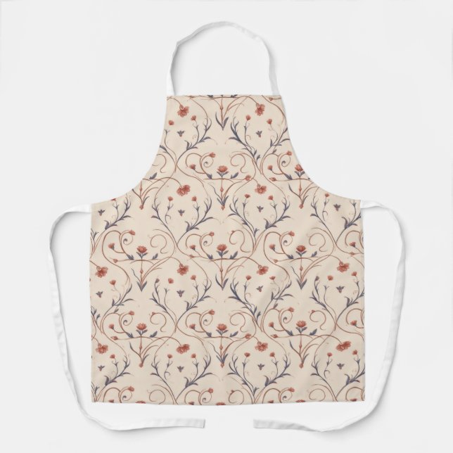 Delantal con estampado de Amour Vine, mediano (Anverso)