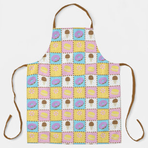 Delantal con Estampado de Antojos Dulces