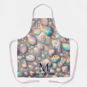 Delantal con estampado de leopardo opal en todo