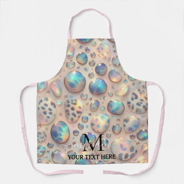 Delantal con estampado de leopardo opal integral G (Anverso)
