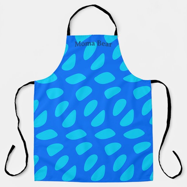 Delantal con estampado de panal de abeja Tripy (Anverso)
