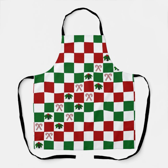 Delantal con estampado de vacaciones (Anverso)