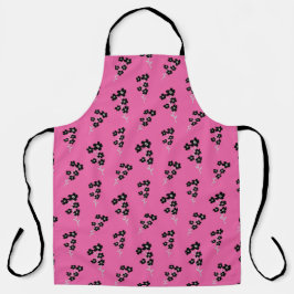 Delantal con Estampado Floral