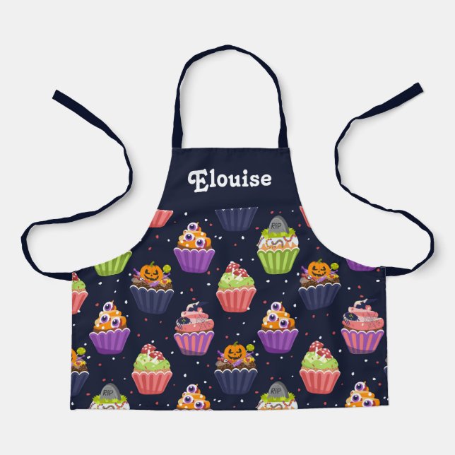 Delantal con estampado total (Anverso)
