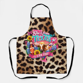 Delantal con Estampado Total