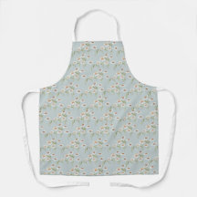Delantal con estampado total