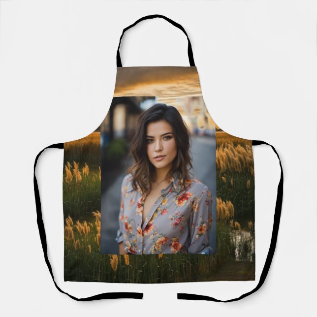 Delantal con Estampado Total (Anverso)