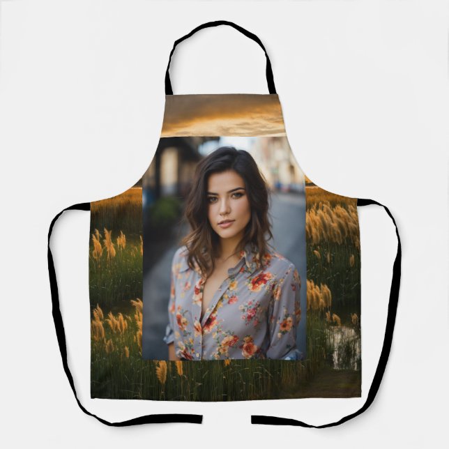 Delantal con Estampado Total (Anverso)